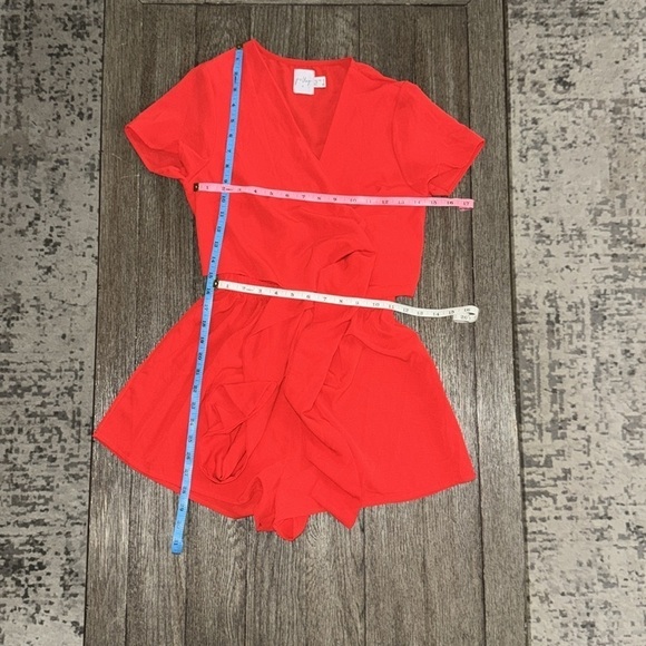 Princess Polly Sweet Sahara Tie Front playsuit romper - Picture 9 of 11